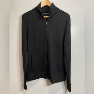 Banana Republic Men’s Zip Up Knit Cardigan Sweater - Medium